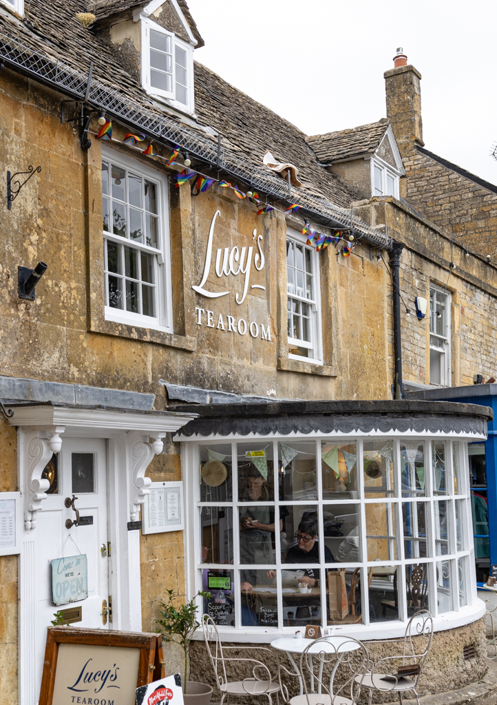 Lucy's Tea Room in Cotswold Village Stow-on-the-Wold
